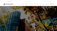 Desktop Screenshot of primecorp.ca
